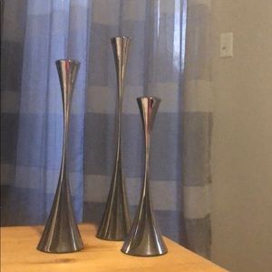 Robert Welch candlesticks (set of 3)